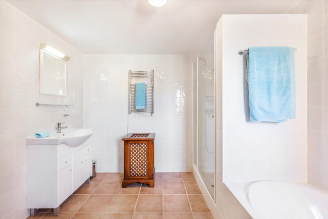 Bathroom at portugal villa
