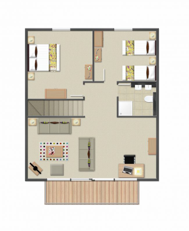 Eden Lodge First Floor Plan